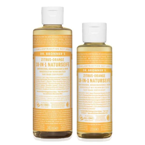 Dr.Bronner's Naturseife Zitrus-Orange