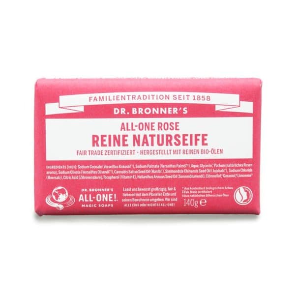 Dr. Bronner's Reine Naturseife Rose