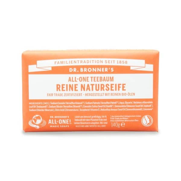 Dr. Bronner's Reine Naturseife Teebaum