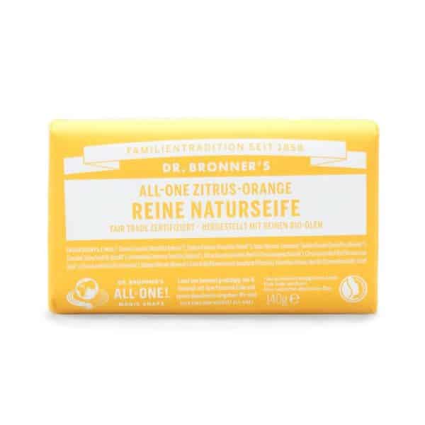Dr. Bronner's Reine Naturseife Zitrus-Orange