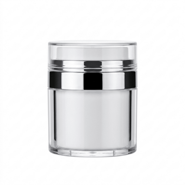 Airless Tiegel 50 ml mit hygienischem Pumpsystem
