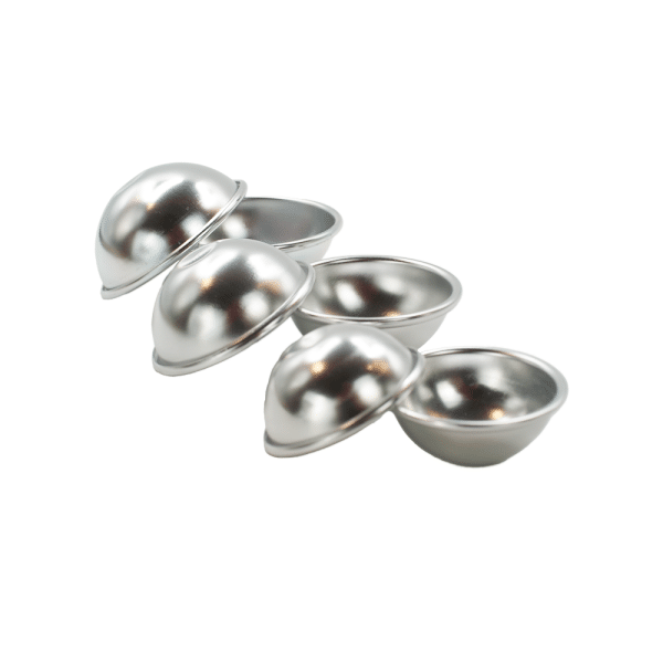 badekugelformen 3 set aluminium