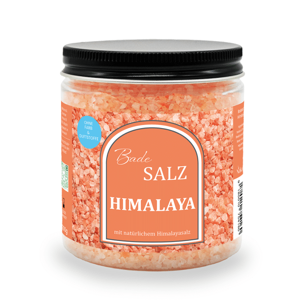 Nakobe Badesalz Himalaya mit natürlichem Himalayasalz, frei von Farb- und Duftstoffen