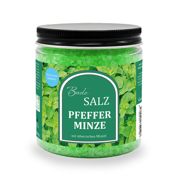 Bild von Pfefferminz-Badesalz, ideal für erfrischende Bäder