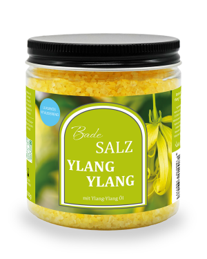 Nakobe Badesalz Ylang Ylang mit ätherischen Ölen und Glycerin