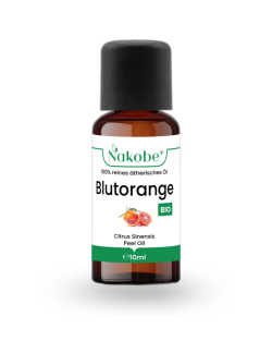 Flasche Blutorange Bio ätherisches Öl von Nakobe