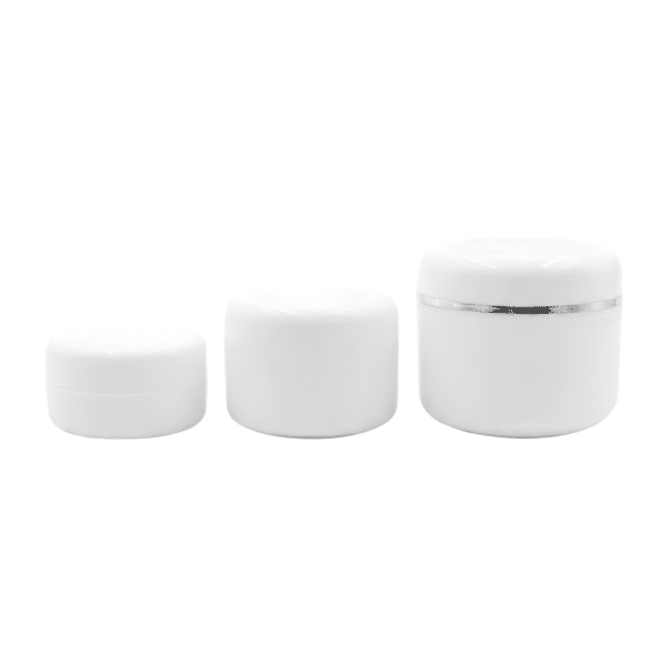 Cremetiegel Luisa Weiß aus Polypropylen in 10 ml, 20 ml und 50 ml