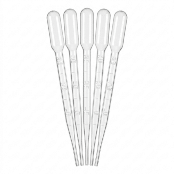 Einwegpipette 3 ml aus Kunststoff mit Graduierung