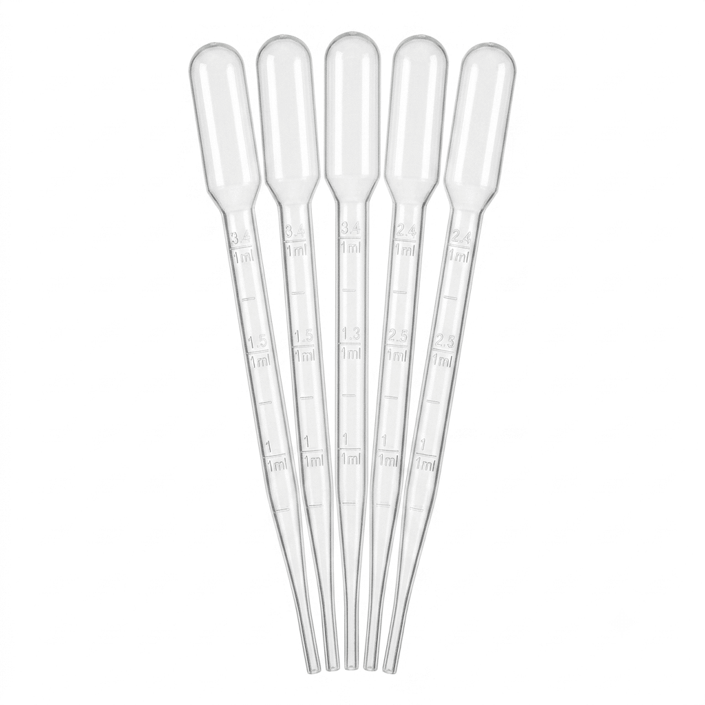 Einwegpipette 3 ml aus Kunststoff mit Graduierung