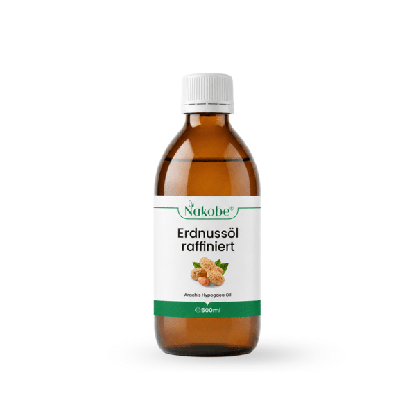 Erdnussöl raffiniert für Hautpflege und Naturkosmetik
