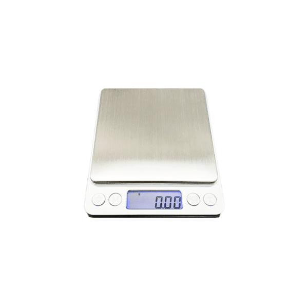 Kompakte, hochwertige Feinwaage mit Hintergrundbeleuchtung von Nakobe