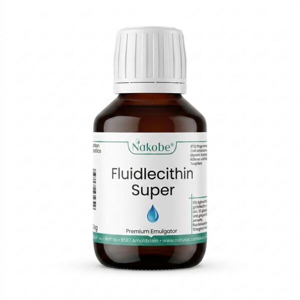 Fluidlecithin Super ist ein natürlicher O/W-Emulgator 