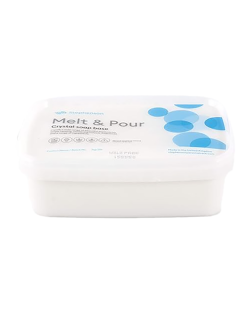 Glycerinseife Crystal von Nakobe, ideal für DIY Seifenprojekte