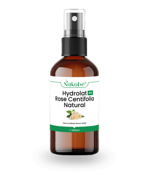 Rosenhydrolat Centifolia natural BIO 100ml mit Sprühaufsatz- 100% biologisch und natürlich