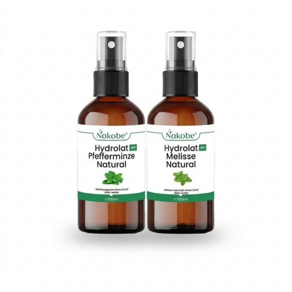 hydrolat set pfefferminze und melisse