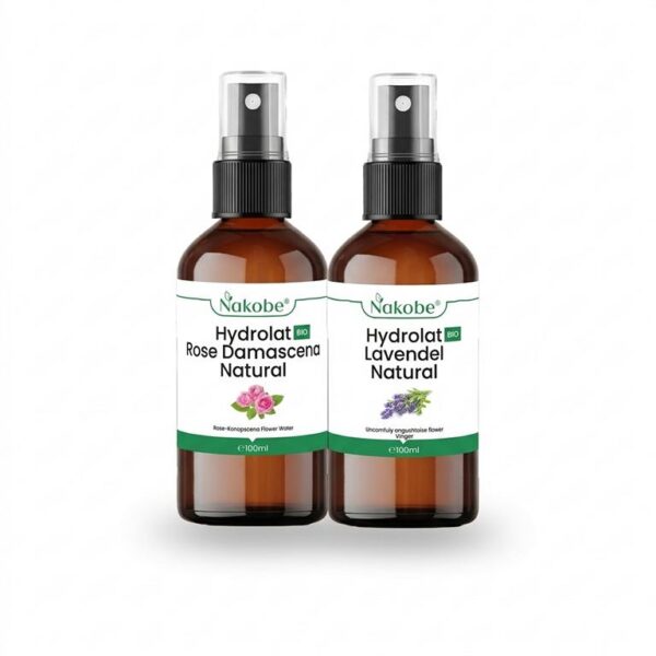 pflanzenhydrolat set rose und lavendel