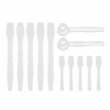 Kosmetik-Spatel Set mit Messlöffeln für DIY-Naturkosmetik