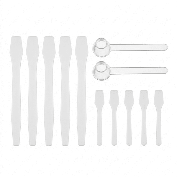 Kosmetik-Spatel Set mit Messlöffeln für DIY-Naturkosmetik
