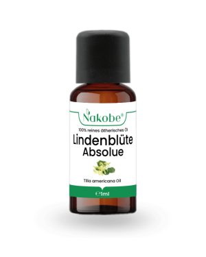 Flasche mit 1 ml Lindenblüten-Absolue Ätherischem Öl