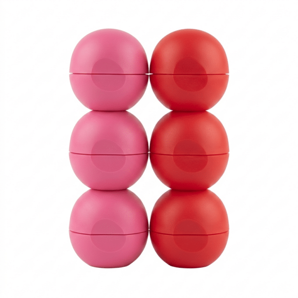 Lippenpflege-Kugel 7,4 ml in Pink und Rot