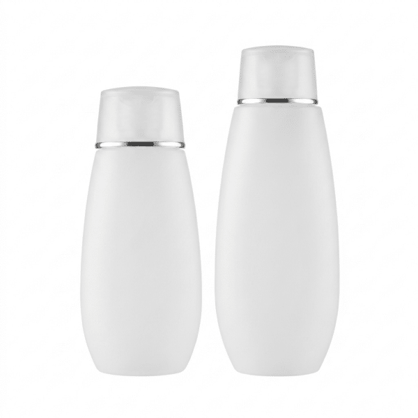 Matte Lotionflasche mit Flip-Top-Verschluss in 150 ml und 250 ml