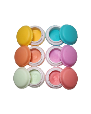 macaron lippenpflegbehälter