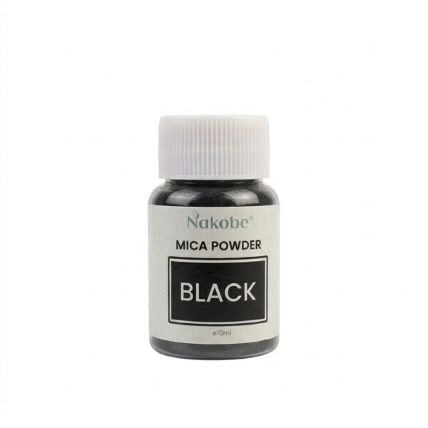 Mica Black – schwarzes Schimmerpigment für Naturkosmetik