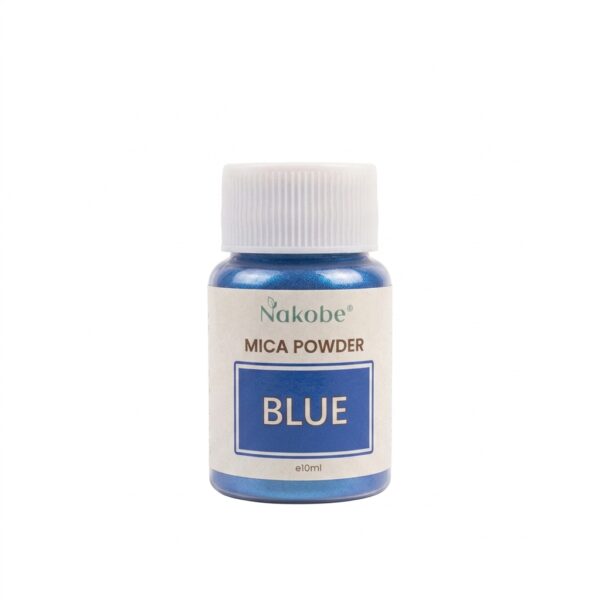 Mica Pearl Blue – blaues Schimmerpigment für Naturkosmetik