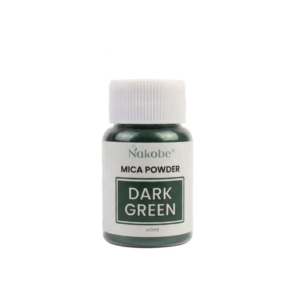 Mica Dark Green – dunkelgrünes Schimmerpigment für Naturkosmetik