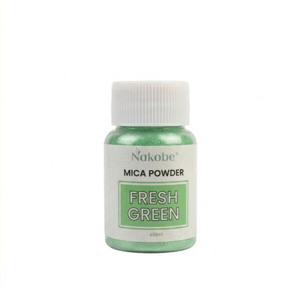 Mica Fresh Green – frischgrünes Schimmerpigment für Naturkosmetik