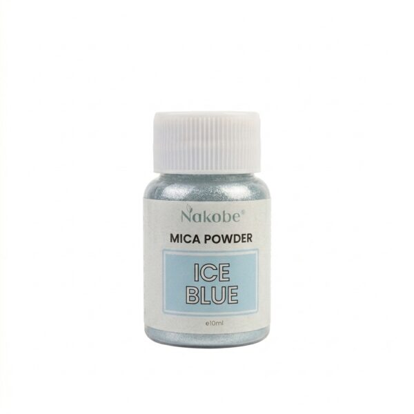 Mica Ice Blue – eisblaues Schimmerpigment für Naturkosmetik