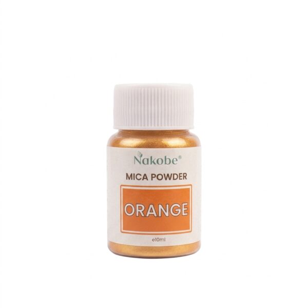 Mica Orange – oranges Schimmerpigment für Naturkosmetik