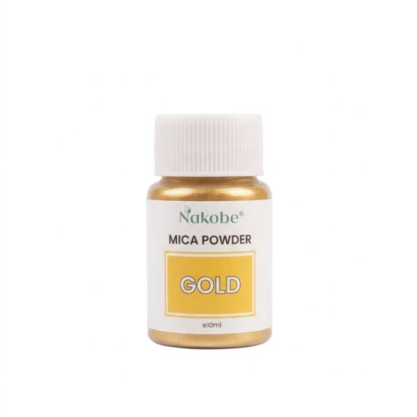 Mica Pearl Gold – goldenes Perlglanzpigment für Naturkosmetik
