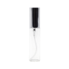 Elegante 10ml Glas-Parfümflasche mit silbernem Zerstäuber und Kappe