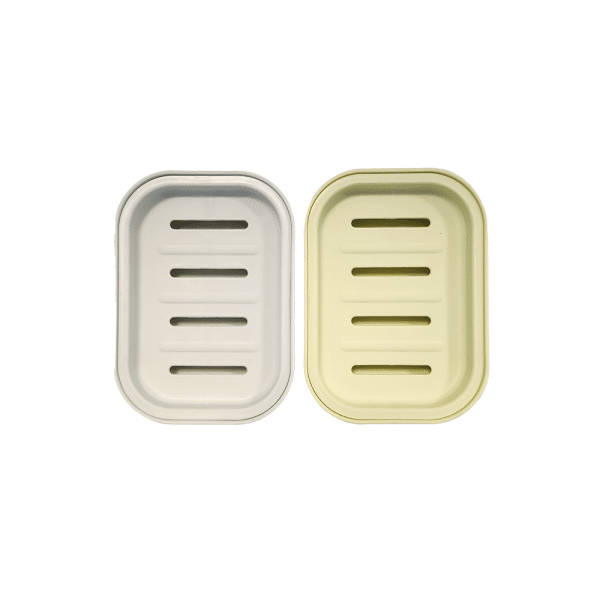 Seifenschale Klara mit schnelltrocknendem Design in robustem Kunststoff