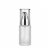 Geeiste Glasflasche 30 ml mit Pumpspender für Seren