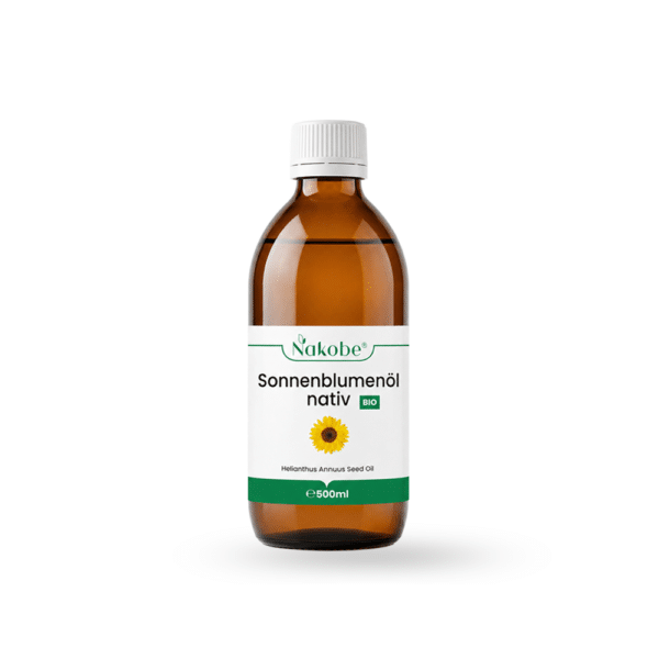 Sonnenblumenöl nativ BIO – leichtes Pflanzenöl für Haut & Haare