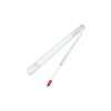 Nakobe 20cm langes Glas Stabthermometer, misst von -10°C bis +110°C, ideal für Seifensieden