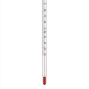 Stabthermometer aus Glas 20 cm mit Kunststoffhülse