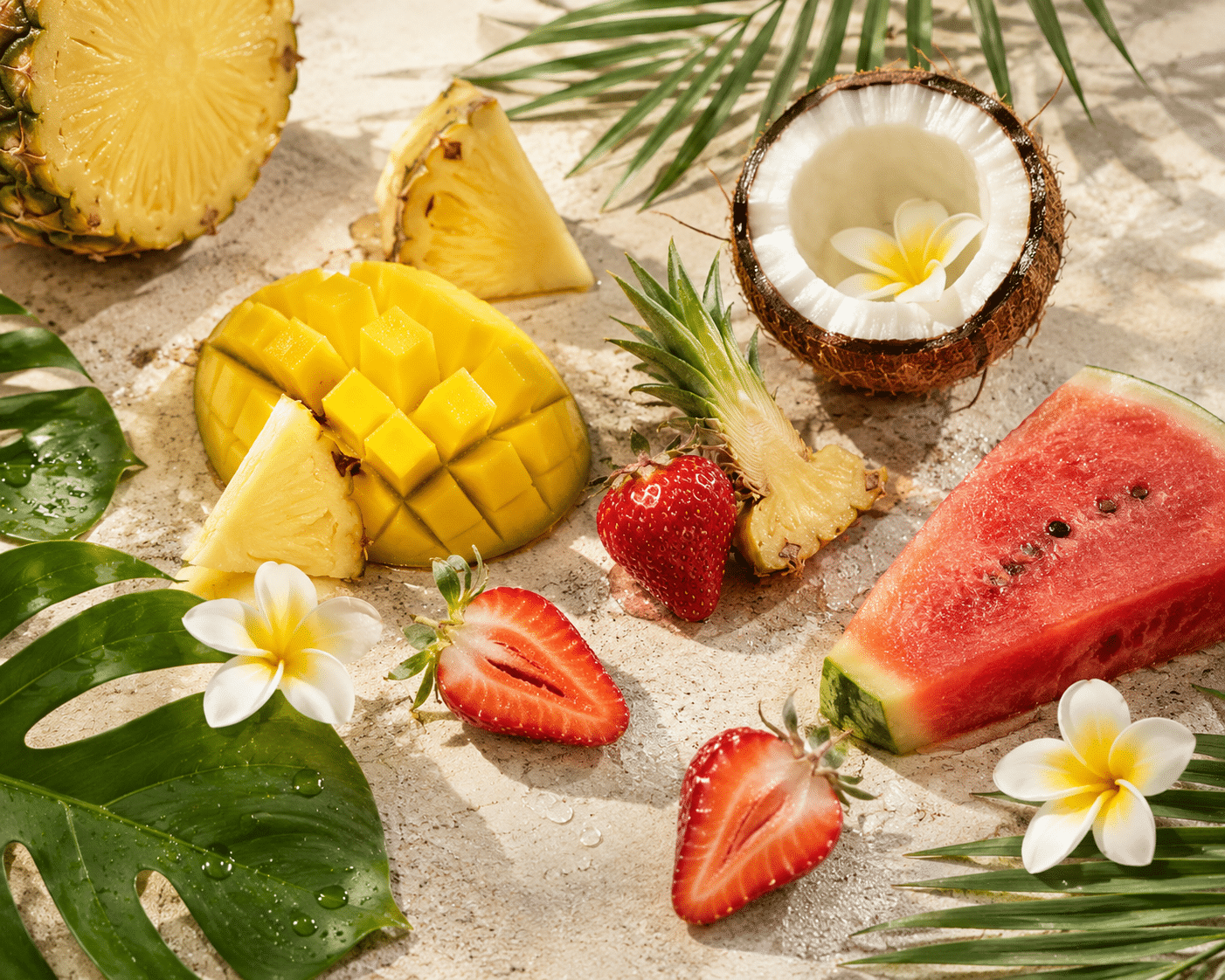 Tropical Escape Discovery Set mit fünf fruchtigen Parfümölen