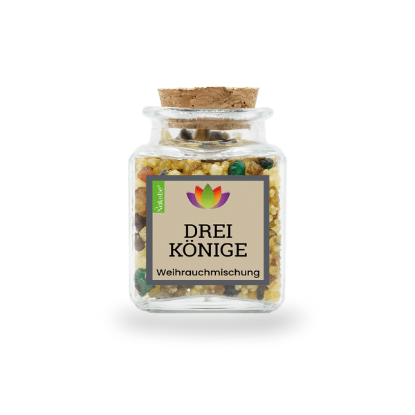 Weihrauch Drei König, süß-herber Duft für Sinneserweiterung, Nakobe