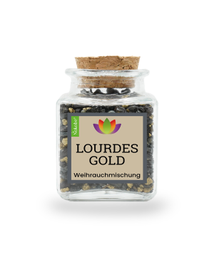 Weihrauch Lourdes Gold , die exquisite Wahl für spirituelle Reinheit und tiefen Frieden, angeboten von Nakobe.