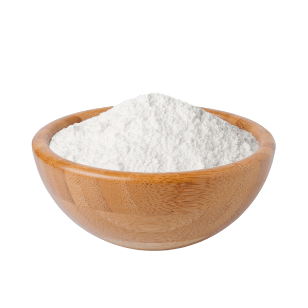 Weißes Zahnweiß Pulver von Nakobe für natürliche Zahnaufhellung