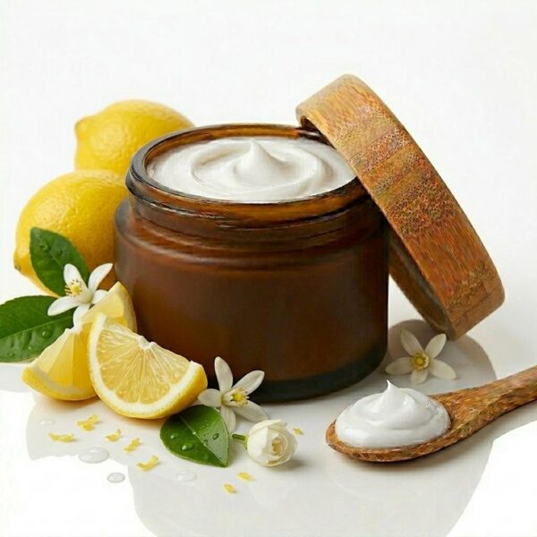 Zitronenbutter im glas